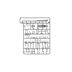 IBG Model 70001 ORP Slazak 1943 Hunt II (avec PE, ligne de flottaison) 1:700