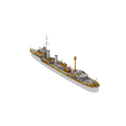 IBG Model 70010 HMS Harvester 1943 Destroyer britannique de classe H 1:700