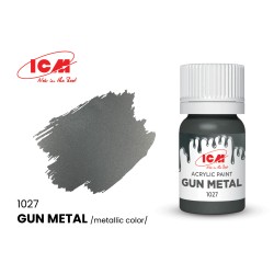 ICM – 1027 – Gun Métal 12ml