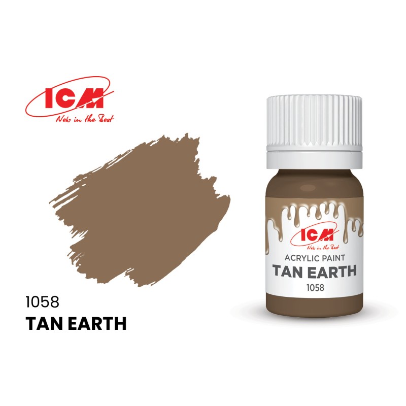 ICM – 1058 – Terre Bronzée 12ml