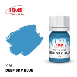 ICM - 1076 - Bleu ciel profond clair 12ml
