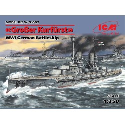 ICM002 – Grosser Kurfurst Cuirassé allemand WWI 1:350