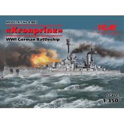 ICM003 – Cuirassé allemand Kronprinz WWI 1:350