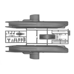 ICM004 – Sous-marin allemand WWII de type U-Boat XXIII à l'échelle 1:144