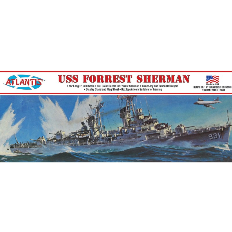 Atlantis	H352	Atlantis H352 Destroyer USS Forrest Sherman 1:320