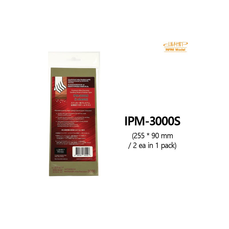 Infini model IPM-3000S Feuille abrasive de type autocollant (2EA)