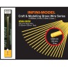 Infini model IBW-0650 Fil de laiton ultra fin (0,065 mm)
