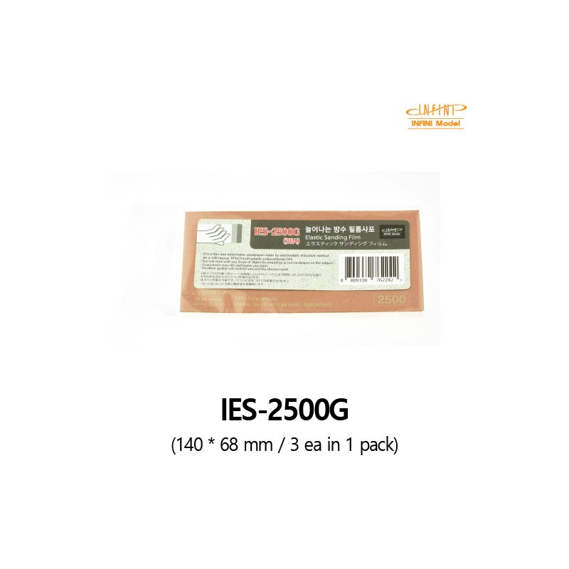 Infini model IES-2500G Film de ponçage élastique (3EA)