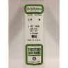 Evergreen EG214 – Tige En Polystyrène Blanc De .125" (3,2mm) De Diamètre Extérieur
