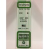 Evergreen EG218 – Tige en polystyrène blanc 0,200" (5 mm)