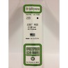 Evergreen EG220 – Tige en polystyrène blanc 0,035" (0,88 mm)