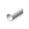 Evergreen EG223 - .093" (2.4mm) Od Tube En Polystyrène Blanc Opaque