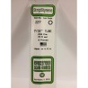 Evergreen EG227 – Tube en polystyrène blanc opaque 0,219" (5,5 mm)