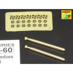Aber S 1:350 L-060 – 6 torpilles japonaises de 61 cm Type 93