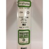 Evergreen EG234 – Tube en polystyrène blanc Ø 11,1 mm (0.438")