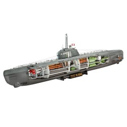 Revell	5078	U-Boat Type XXI U 2540 avec Intérieur 1:144