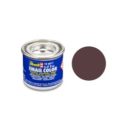 Revell - 32184 EMAIL COLOR MARRON MAT, 14ML, RAL 8027