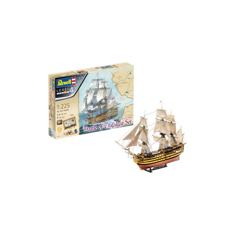 Revell - 05767 BATAILLE DE TRAFALGAR 1:225