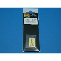 Aber S 1:350 L-047 – Canons 2 cm pour Flakvierling 38 allemand avec boucliers