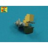 Aber S 1:350 L-047 – Canons 2 cm pour Flakvierling 38 allemand avec boucliers