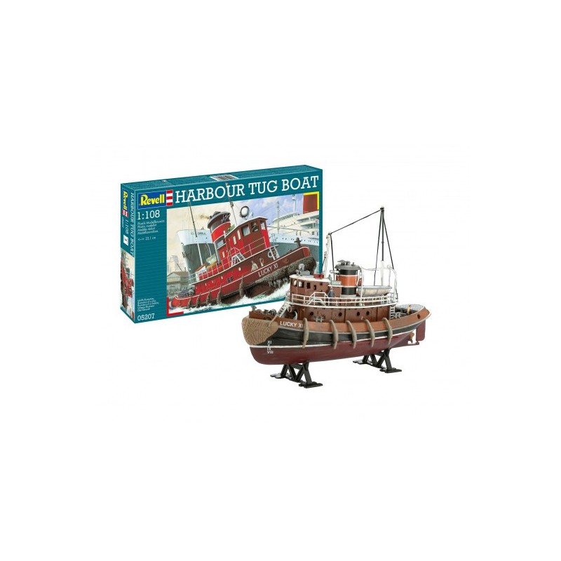 Revell - 05207 BATEAU REMORQUEUR DU PORT 1:108