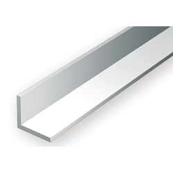 Evergreen EG292 – Cornière en polystyrène blanc opaque 2,0 mm