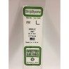 Evergreen EG292 – Cornière en polystyrène blanc opaque 2,0 mm