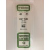 Evergreen EG423 – Tube en polystyrène blanc opaque Ø 2,4 mm (60 cm)