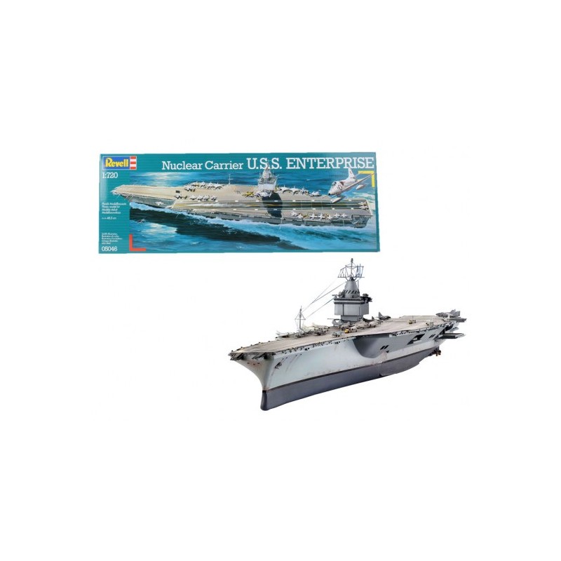 Revell	5046	U.S.S Porte Avions nucléaire Enterprise 1:720