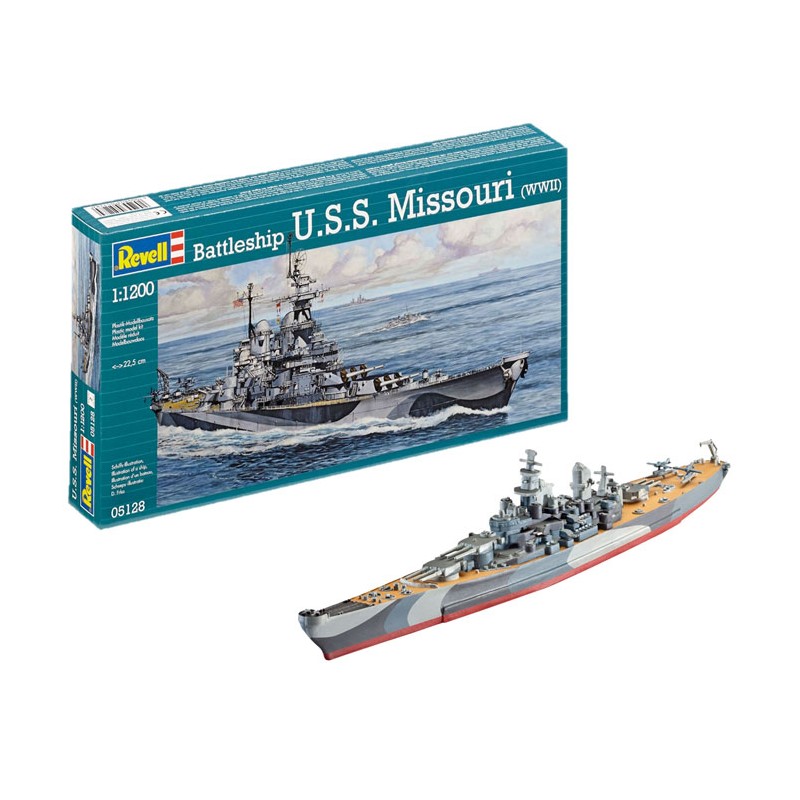 Revell - 05128 USS MISSOURI 1:1200