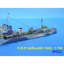 NikoModel 7008 – Destroyer O.R.P. Garland wz.43 (1/700) – Maquette Résine