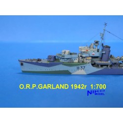 Niko Model - 07008  Destroyer O.R.P. Garland wz.43 1/700