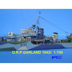 NikoModel 7008 – Destroyer O.R.P. Garland wz.43 (1/700) – Maquette Résine