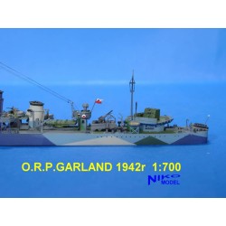 NikoModel	7008	Destroyer O.R.P. Garland wz.43 1/700