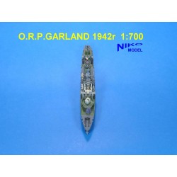 Niko Model - 07008  Destroyer O.R.P. Garland wz.43 1/700