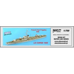 NikoModel 7016 – Escorteur Le Corse (1/700) – Maquette Résine