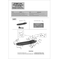 NikoModel	7033	WWII US Loading Craft LCT, LCI, 2xLCM  1/700