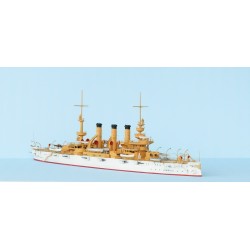 NikoModel 7052 – USS Louisiana (BB-19) 1906 (1/700)