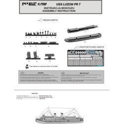 Niko Model 7067 – USS Luzon PR-7 (1:700)