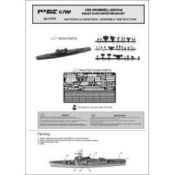 Niko Model 7075 – USS Cromwell (DE-1014) 1:700
