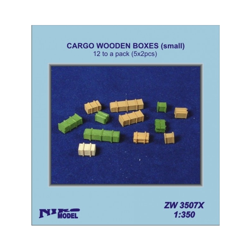 NikoModel	3507	Caisses en bois (petites) 1/350