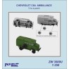 Niko Model - W3509U  Chevrolet C8A Ambulance 1/350