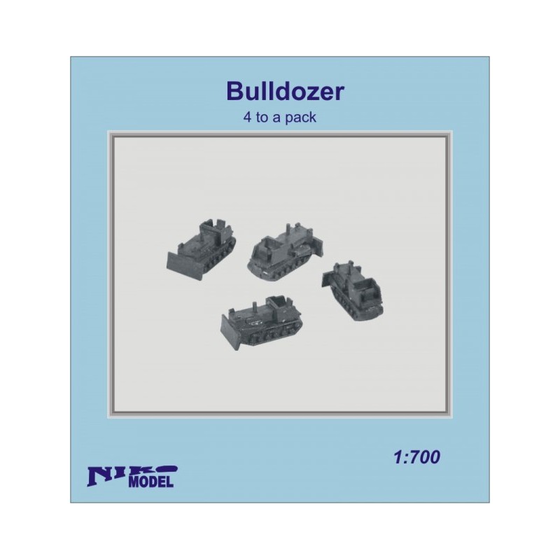 NikoModel	7039X	Bulldozer 1/700