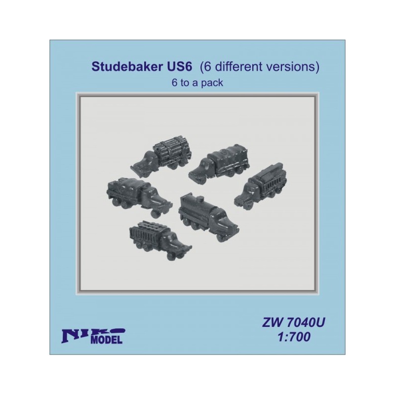 Niko Model - W7040UB Studebaker US6 (6 versions différentes) 1/700