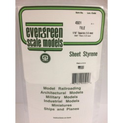 Evergreen EG4501 Tuile Carrée 1.6mm [d 1]