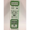 Evergreen EG8102 – Bande 1 x 2 pour échelle HO (lot de 10 pièces)