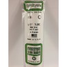 Evergreen EG236 – Canal en polystyrène blanc Ø 4,8 mm (0.188")
