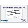 NikoModel	7070J	Wagon plat japonaise  N°04 1/700