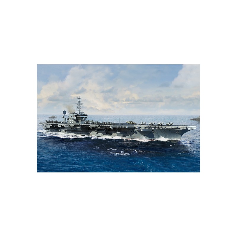 Trumpeter 6714 – USS Kitty Hawk CV-63 1:350