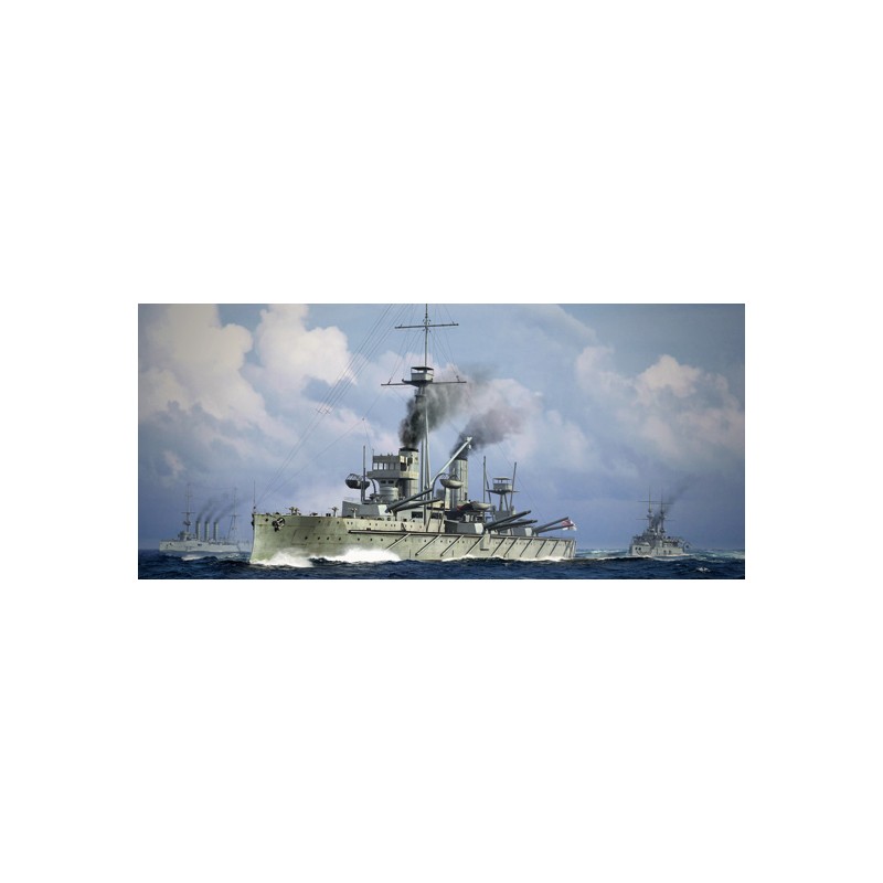 Trumpeter	6705	HMS Dreadnought 1915 1:700